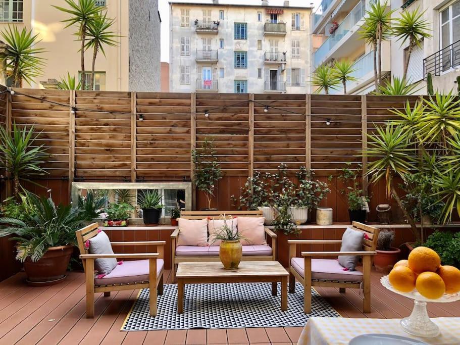 Large Magnificent Terrace Apartment Nice Ngoại thất bức ảnh