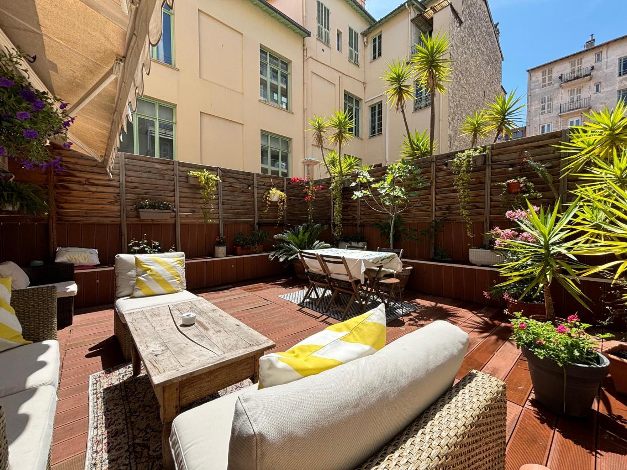 Large Magnificent Terrace Apartment Nice Ngoại thất bức ảnh